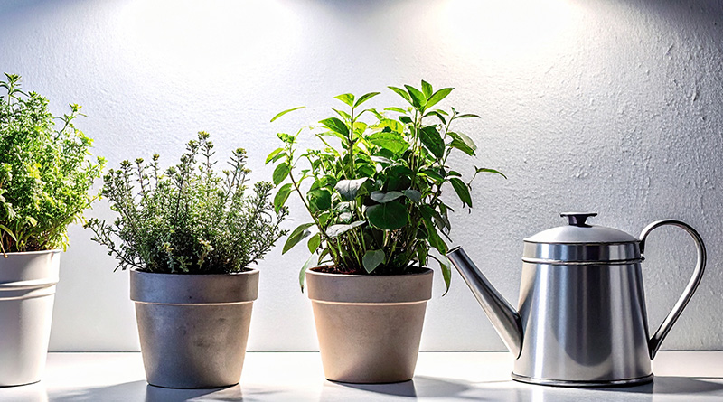 Houseplant care for beginners starts with proper watering...not too much and not too little.